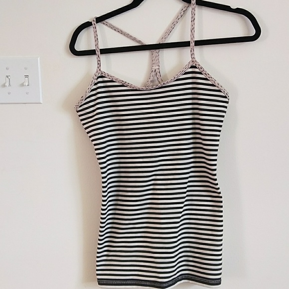 Lululemon Power Y Tank Narrow Bold Stripe - Picture 3 of 7